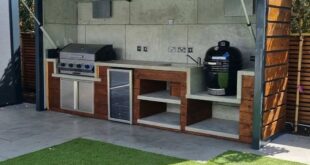 backyard design bbq