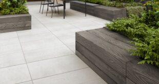 backyard design concrete