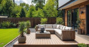 backyard design deck