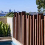 backyard design fence