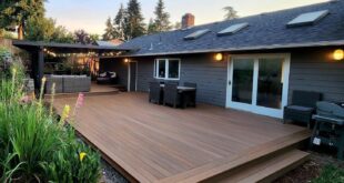 backyard design deck