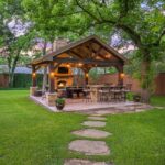 backyard design gazebo