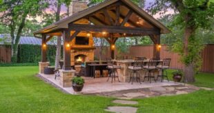 backyard design gazebo