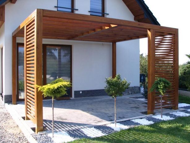 backyard design pergola