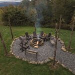 backyard design fire pit