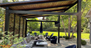 backyard design pergola