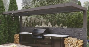 backyard design bbq