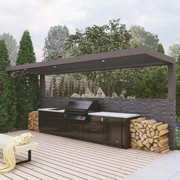 Transform Your Outdoor Space with a
Stylish Backyard BBQ Design