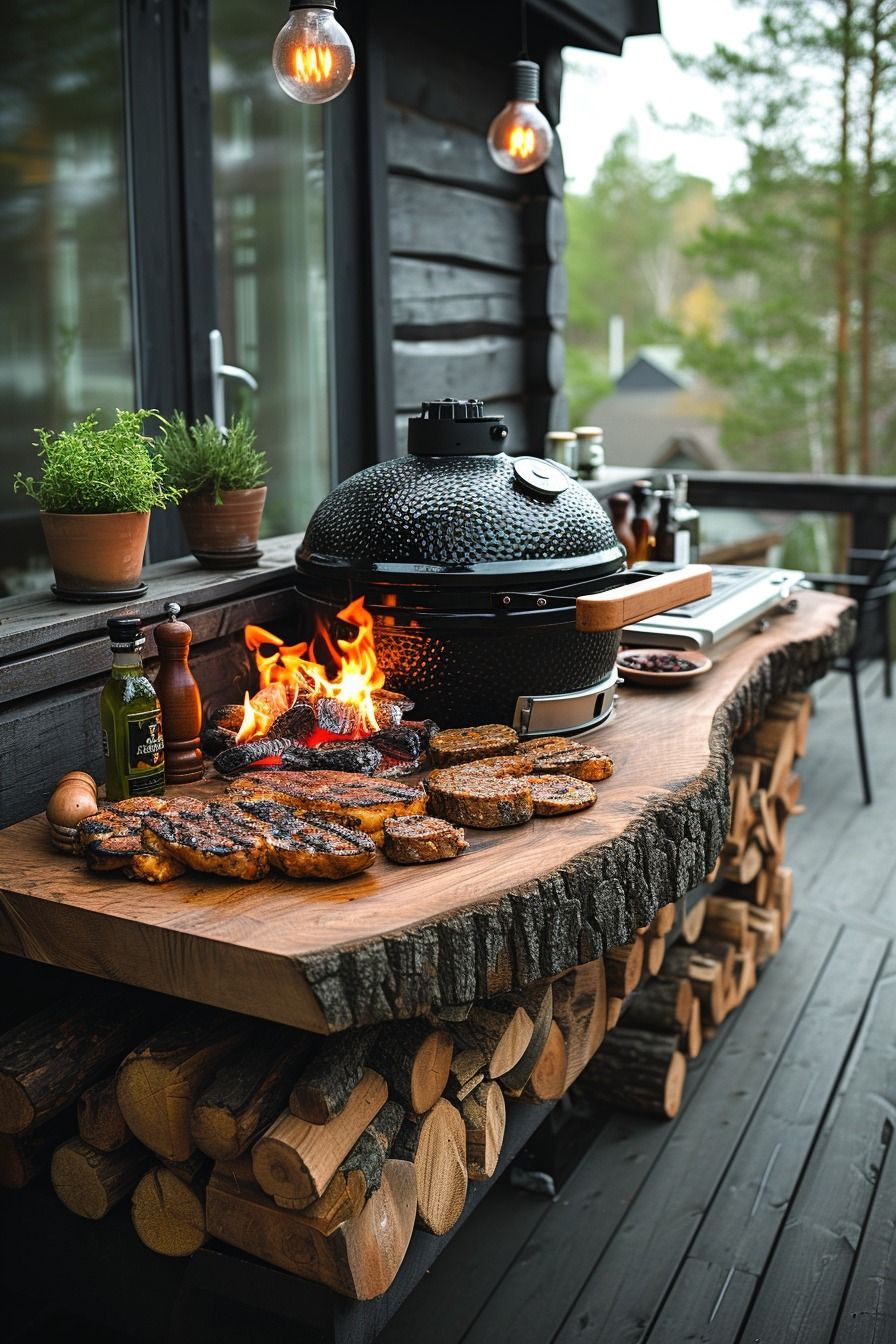 Transform Your Outdoor Space with a
Stylish Backyard Kitchen Design