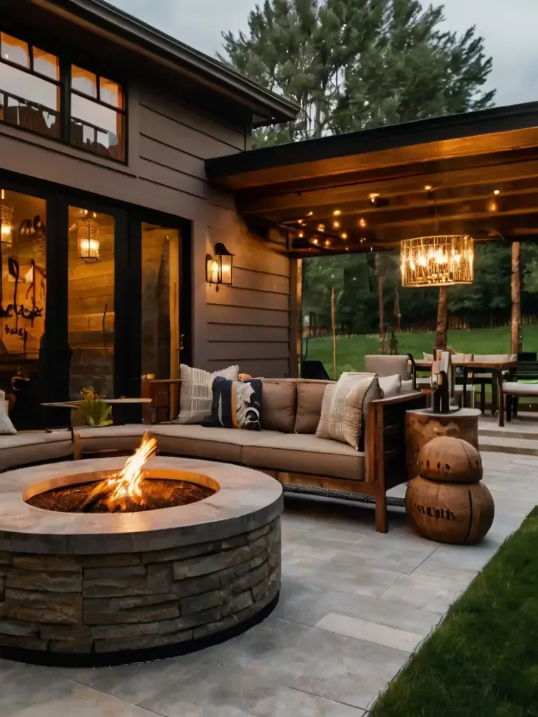 Transform Your Outdoor Space with a
Stylish Fire Pit: Ideas for Backyard Design