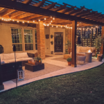 backyard design pergola