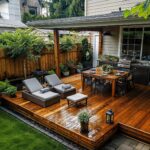 small backyard patio