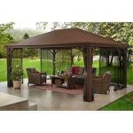 backyard design with gazebo