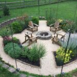 backyard design fire pit