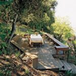 sloped backyard landscaping