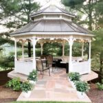 backyard design with gazebo