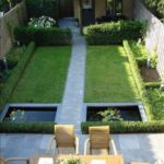 backyard design rectangle