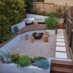 sloped backyard landscaping