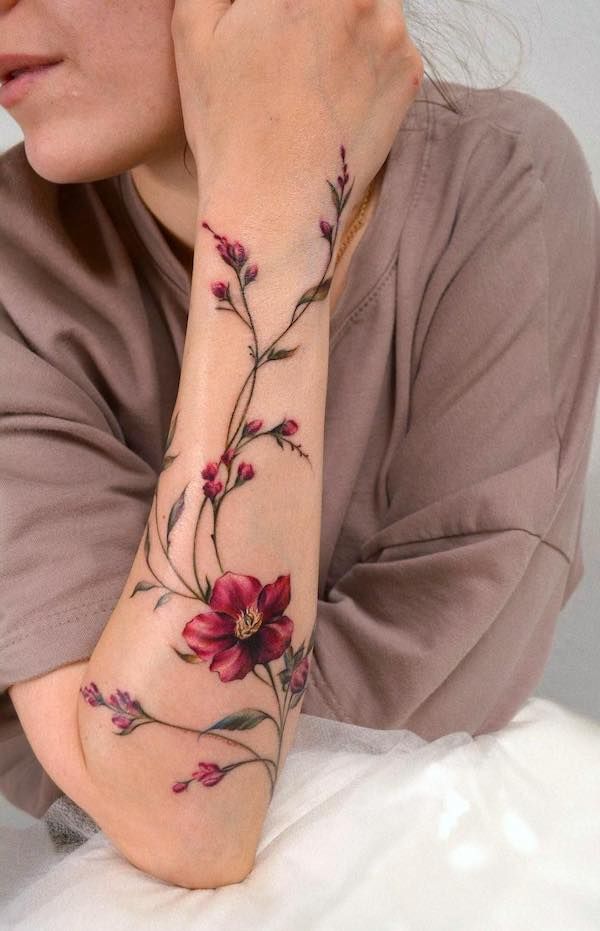 Blooming Beauties: A Guide to Flower Tattoos