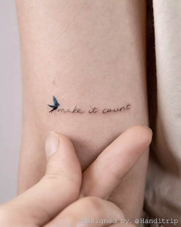 Inspiring Tattoo Quotes About Life to Live By