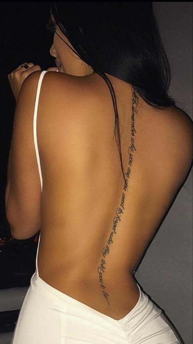 The Rise of Spine Tattoos: A Bold and Beautiful Ink Trend