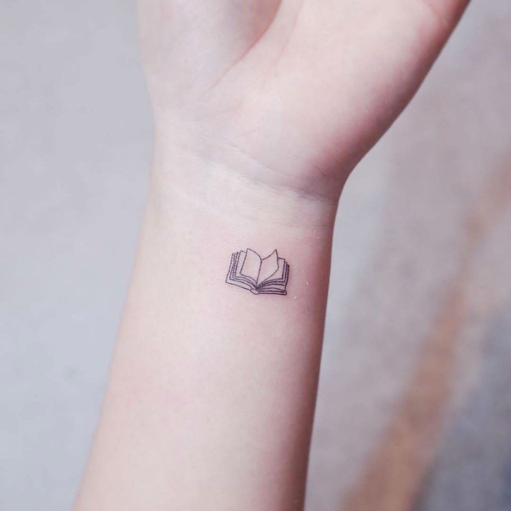 Beautiful Book Tattoo Ideas for Bibliophiles