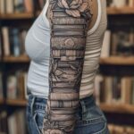 book tattoo ideas