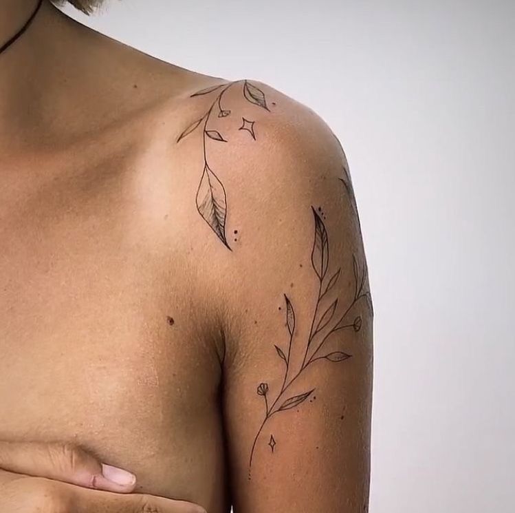 shoulder tattoos for women