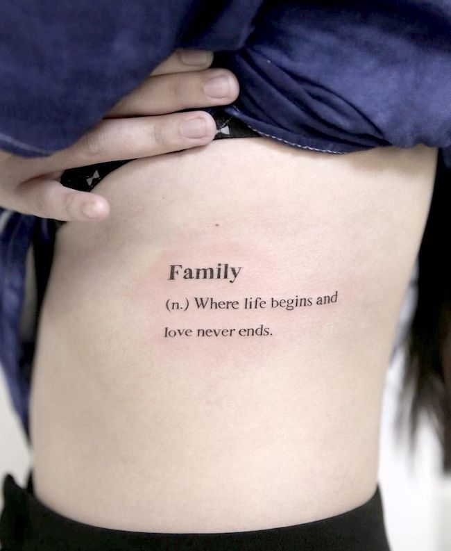 family tattoo ideas