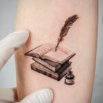 book tattoo ideas