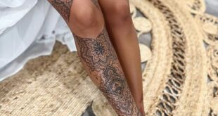 leg tattoos women