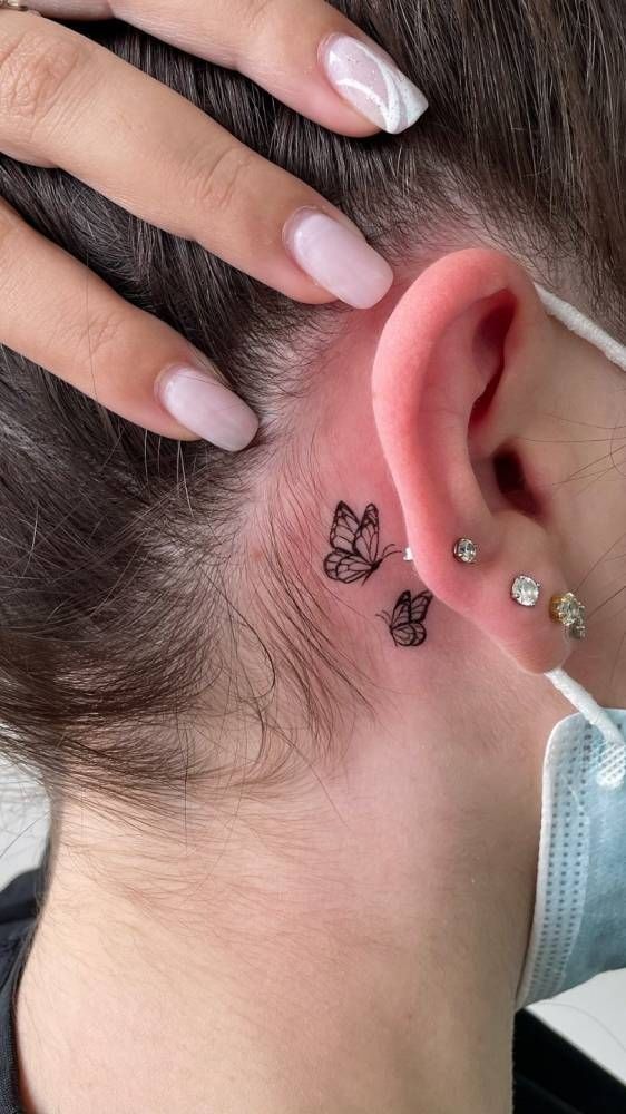 Unique Behind the Ear Tattoo Ideas for a Subtle and Stylish Statement