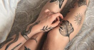 leg tattoos women