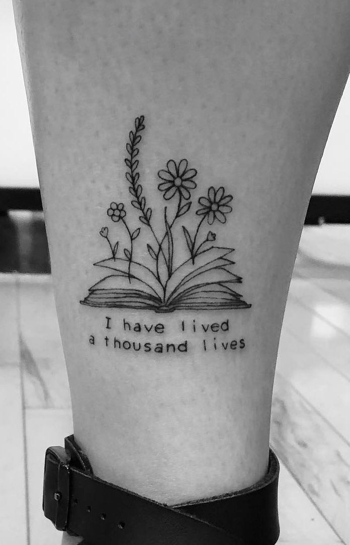 book tattoo ideas