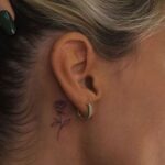 tattoo behind ear