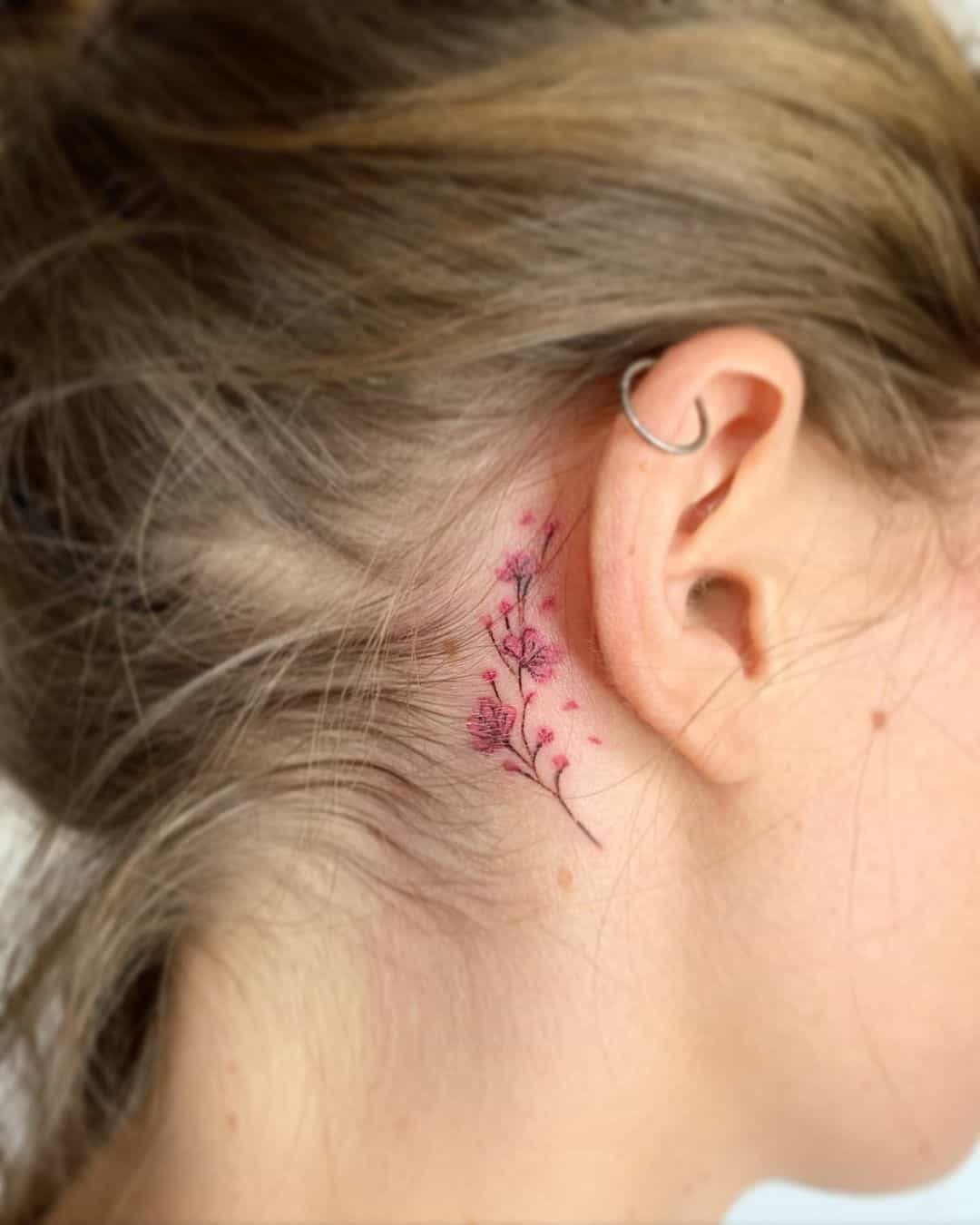 Unique Behind the Ear Tattoo Ideas for a Subtle Statement