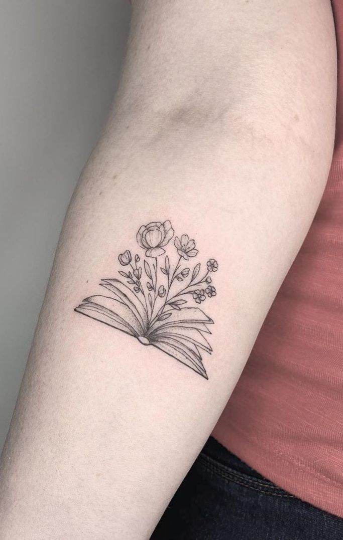 book tattoo ideas