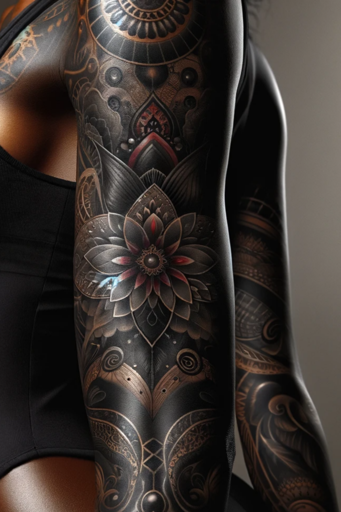 Stunning Tattoo Ideas for Female Full Sleeve Designs