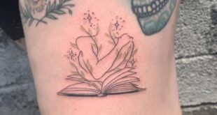 book tattoo ideas