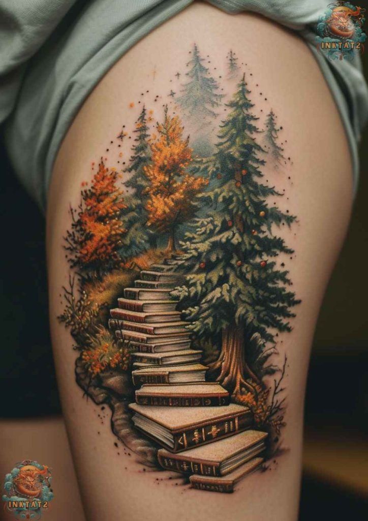 book tattoo ideas