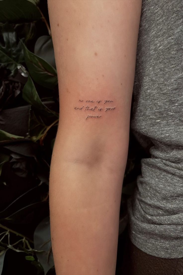 Elegant and Empowering: Tattoo Quotes for Women to Inspire and Boldly Express Themselves