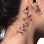 neck tattoos women