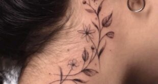 neck tattoos women