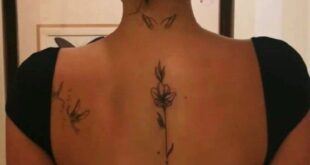 back tattoo women