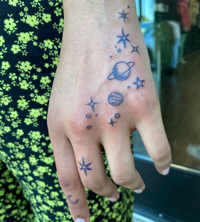 hand tattoos