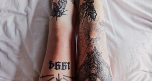 leg tattoos women