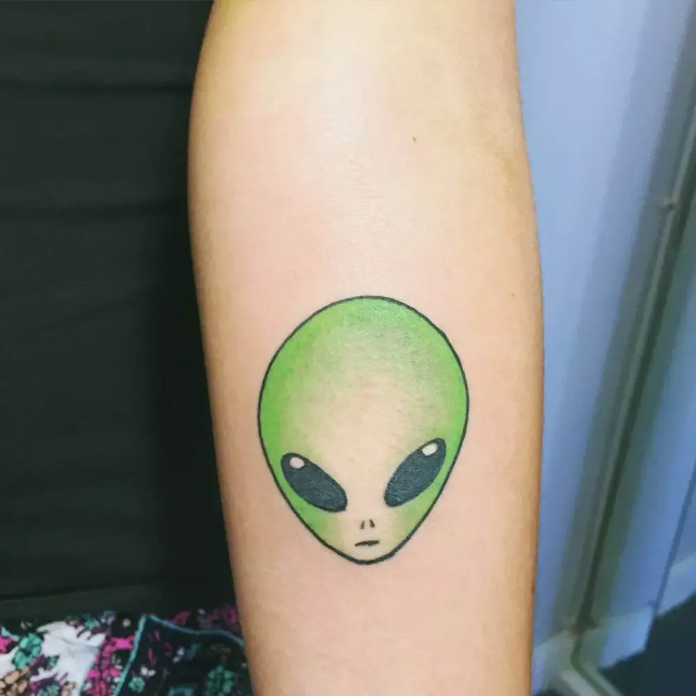 Exploring the Intriguing World of Alien Tattoos: From Sci-Fi Symbols to Extraterrestrial Artistry