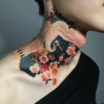 neck tattoo