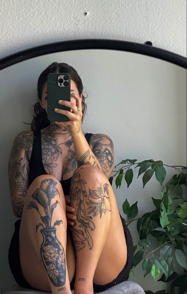 leg tattoos women