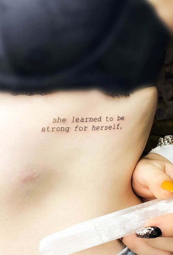 tattoo quotes for women